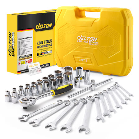 ชุดบ็อกซ์ DELTON รุ่น DKT-37PCS 1/2 นิ้ว แพ็ก 37 ชิ้น_7